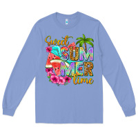 Colony Blue sweet summer time Long Sleeve Tee - NancyCooperArtShop