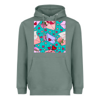 Sage valentines day love letter and envelope Heavyweight Hoodie - BundleAndBundleShop