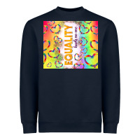 Navy equality hurts no one Heavyweight Sweatshirt - TumblerDesignByShophia