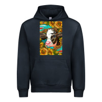Navy Cute Baby Calf Urban Hoodie - LillyAllenDesigns