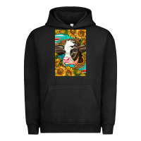 Pigment Black Cute Baby Calf Urban Hoodie - LillyAllenDesigns