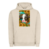 Pigment French Oak Cute Baby Calf Urban Hoodie - LillyAllenDesigns