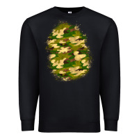 Black camouflage patch 4 Premium Sweatshirt - BundleAndBundleShop