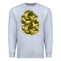 Heather Grey camouflage patch 4 Premium Sweatshirt - BundleAndBundleShop