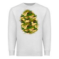 Oatmeal Heather camouflage patch 4 Premium Sweatshirt - BundleAndBundleShop