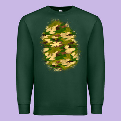 Camouflage Patch 4 Premium Sweatshirt Designed By Bundleandbundleshop
