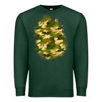 Sports Green camouflage patch 4 Premium Sweatshirt - BundleAndBundleShop