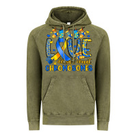 Vintage Olive love doesn t count chromosomes Vintage Hoodie - Artiststas