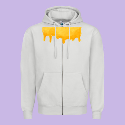 Honeydrip Fa Element Zipper Hoodie Designed By Fadigitalartstudio