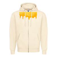 Sandshell honeydrip fa element Zipper Hoodie - FaDigitalArtStudio