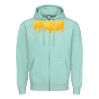 Seafoam honeydrip fa element Zipper Hoodie - FaDigitalArtStudio
