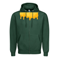 Sports Green honeydrip fa element Zipper Hoodie - FaDigitalArtStudio