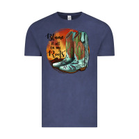 Vintage Denim Blame It All On My Roots Vintage Tee - JahusDesignShop