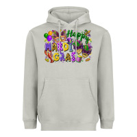 Moon Dust happy mardi gras Heavyweight Hoodie - FaDigitalArtStudio