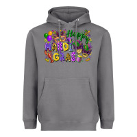 Storm happy mardi gras Heavyweight Hoodie - FaDigitalArtStudio