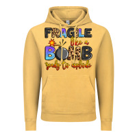 Vintage Mustard fragile like a bomb ready to explode Vintage Hoodie - Artiststas