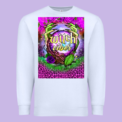 Witch Vibes Air Freshener Premium Sweatshirt Designed By Bundleandbundleshop