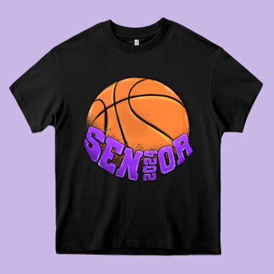 Senıor 2024 Heavy Core Tee Designed By Maliassmallbusiness