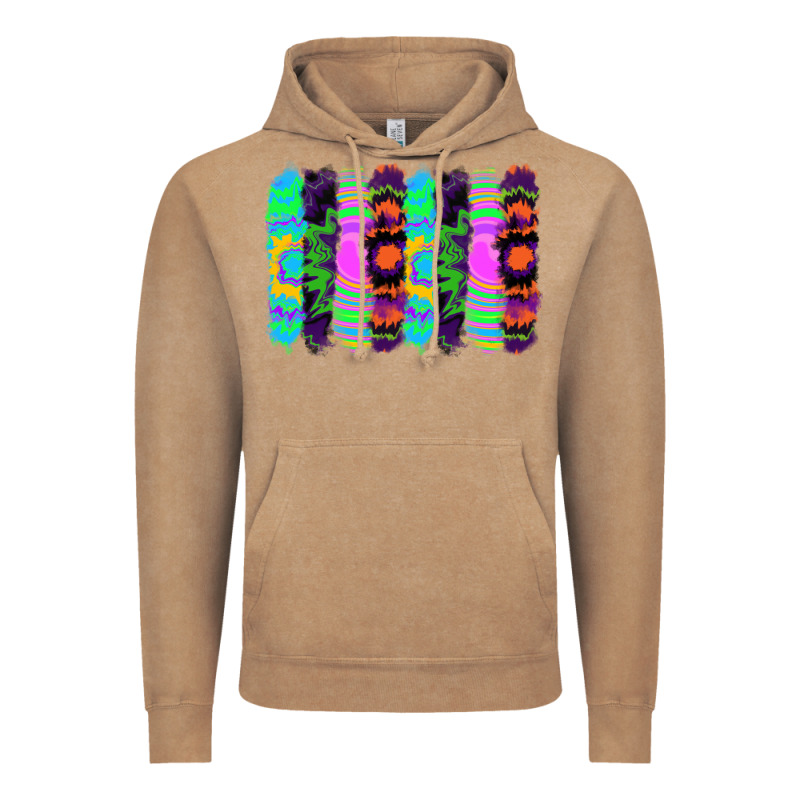 Tie Dye Brushstrokes Vintage Hoodie by RanaPortraitStore | Teevron