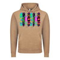 Vintage Coffee tie dye brushstrokes Vintage Hoodie - RanaPortraitStore