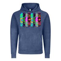 Vintage Denim tie dye brushstrokes Vintage Hoodie - RanaPortraitStore