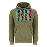 Vintage Olive tie dye brushstrokes Vintage Hoodie - RanaPortraitStore
