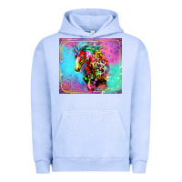 Pigment Grape Ice Colorful Unicorn Horse Urban Hoodie - LillyAllenDesigns