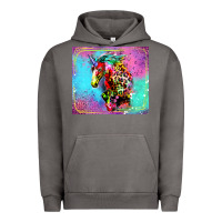 Pigment Tornado Colorful Unicorn Horse Urban Hoodie - LillyAllenDesigns