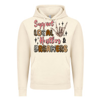 Vintage Artic support local hustlers and dreamers Vintage Hoodie - Artiststas