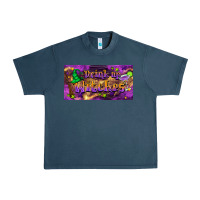 Midnight Navy drink up witches Urban Heavy Tee - BarkalooDesign