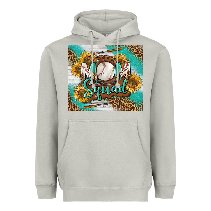 Baseball Mom Squad Tumbler Heavyweight Hoodie by BundleAndBundleShop | Teevron