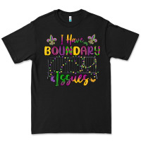 Black i have boundary issues Premium Tee - MaliasSmallBusiness