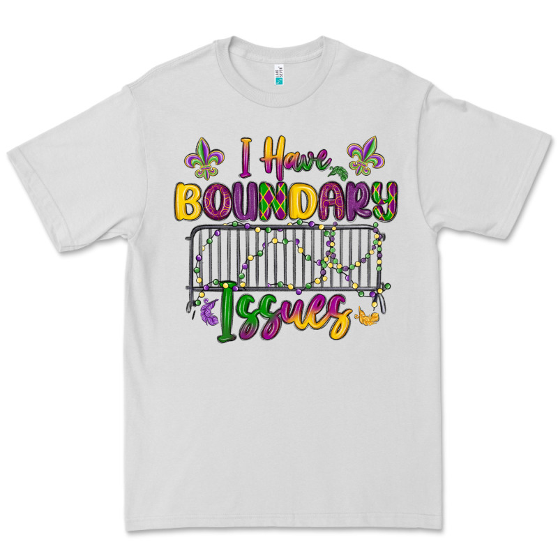 I Have Boundary Issues Premium Tee by MaliasSmallBusiness | Teevron