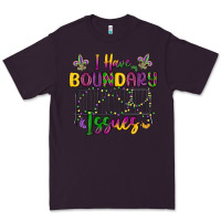 Plum i have boundary issues Premium Tee - MaliasSmallBusiness