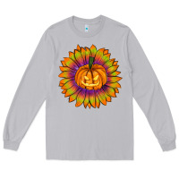 Moon Dust Halloween Sunflower Long Sleeve Tee - RanaPortraitStore