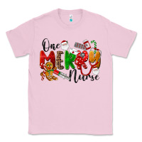 Bubblegum Pink One Merry Nurse Classic Tee - LillyAllenDesigns
