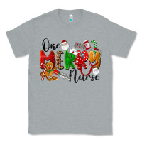 Heather Grey One Merry Nurse Classic Tee - LillyAllenDesigns