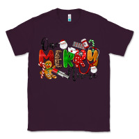 Plum One Merry Nurse Classic Tee - LillyAllenDesigns