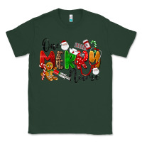 Sports Green One Merry Nurse Classic Tee - LillyAllenDesigns