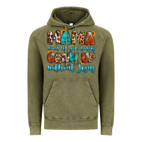 Vintage Olive mama dont let your babies grow up without jesus Vintage Hoodie - Artiststas