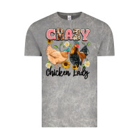 Cloud Rock crazy chicken lady Vintage Tee - Artiststas