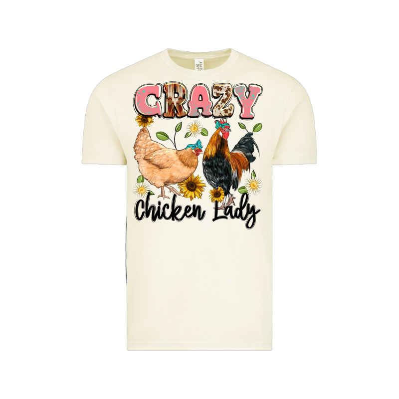 Crazy Chicken Lady Vintage Tee by Artiststas | Teevron
