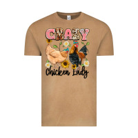 Vintage Camel crazy chicken lady Vintage Tee - Artiststas