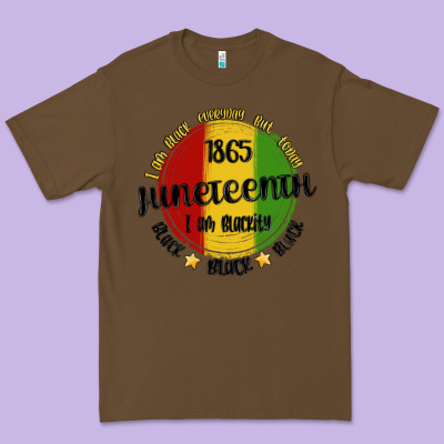 I Am Black Everyday But Today Juneteenth Premium Tee Designed By Maliassmallbusiness