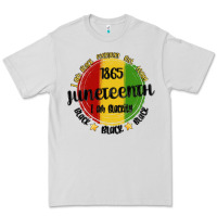 Dove Grey i am black everyday but today juneteenth Premium Tee - MaliasSmallBusiness