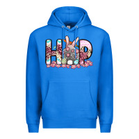 True Royal Easter Day Hop bunny Premium Hoodie - OliviaCreatesArt