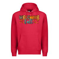 Cardinal Welcome Fall Premium Hoodie - RanaPortraitStore