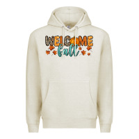 Oatmeal Heather Welcome Fall Premium Hoodie - RanaPortraitStore