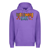 Purple Welcome Fall Premium Hoodie - RanaPortraitStore
