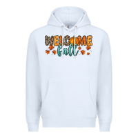 White Welcome Fall Premium Hoodie - RanaPortraitStore
